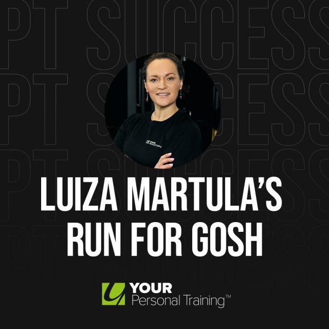 Trainer Spotlight: Luiza Martula’s Run for GOSH