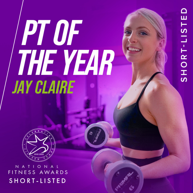 Trainer Spotlight: Jay Claire Nominated for PT of the Year (Again!)